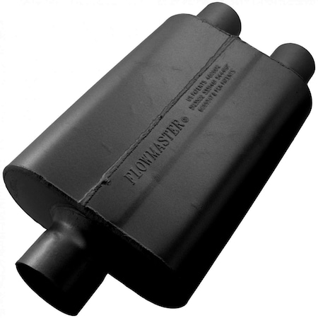 Flowmaster 40 SERIES DELTA FLOW, 3.00IN IN (C) / 2.50IN OUT (D): EA 9430402